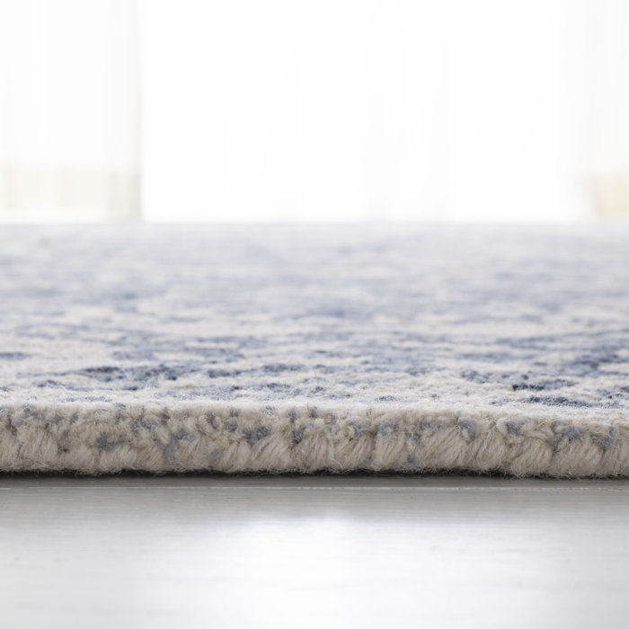 Lauren Ralph Lauren Nina Hand Tufted, Wool Pile, Navy / Ivory Area Rug